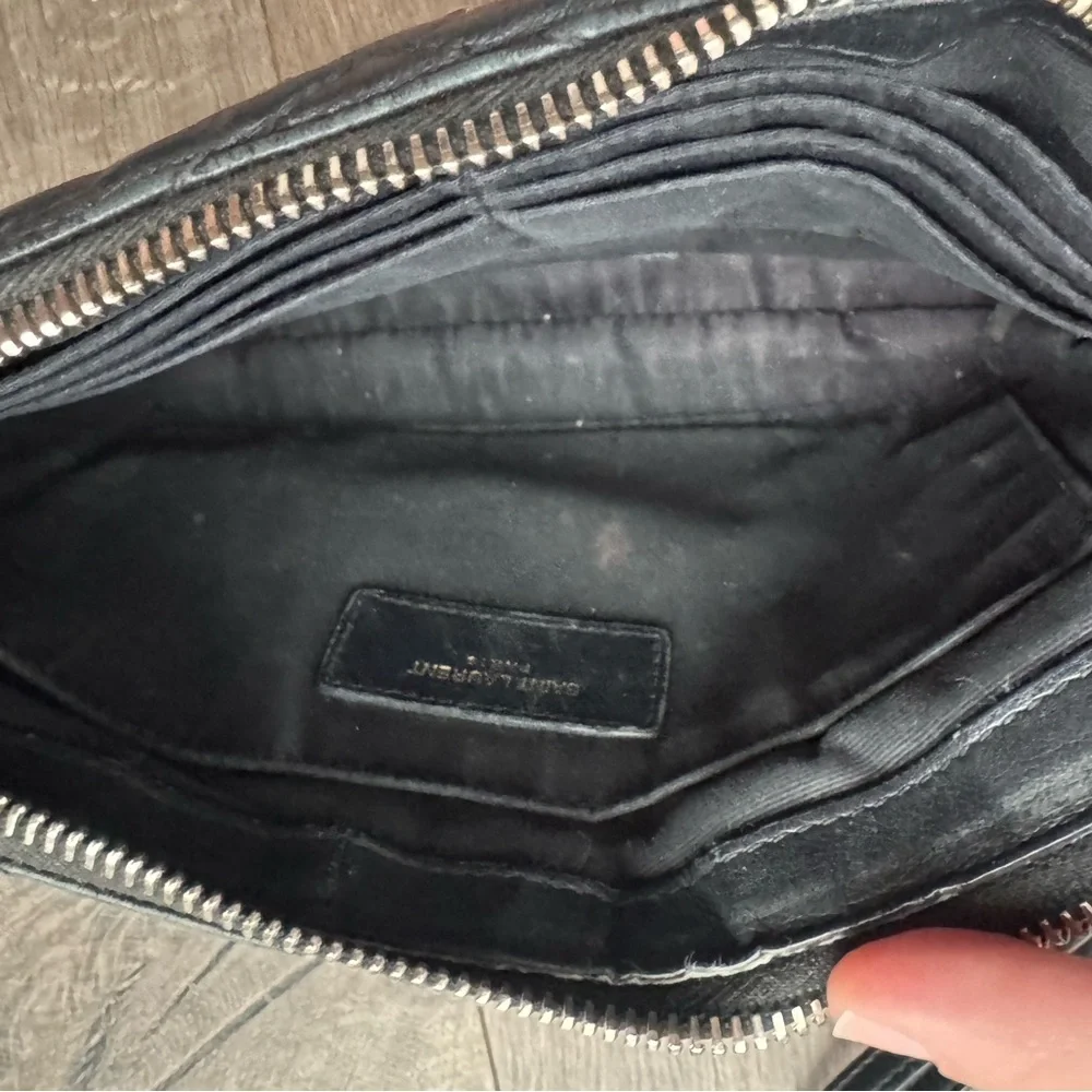 YSL CASSANDRE MATELASSÉ A5 Wristlet Pouch - Picture 6 of 11